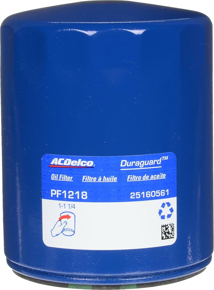ACDelco Duraguard™ オイルフィルター PF1218 Genuine ACDelco Engine Oil Filter-Duraguard PF1218 25160561